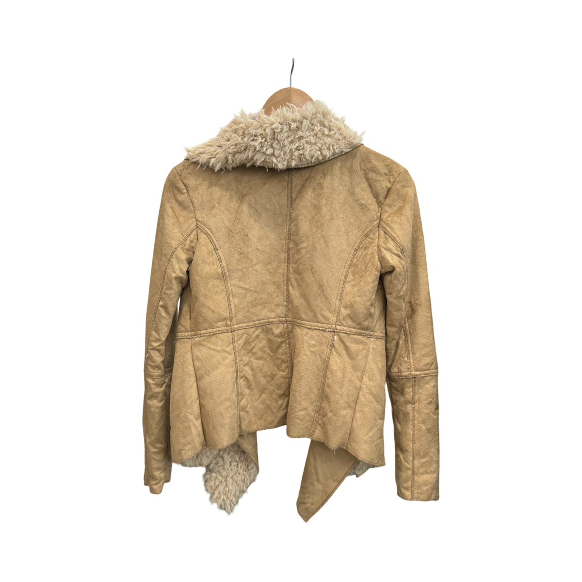 Jacket Brown Faux Sherpa
