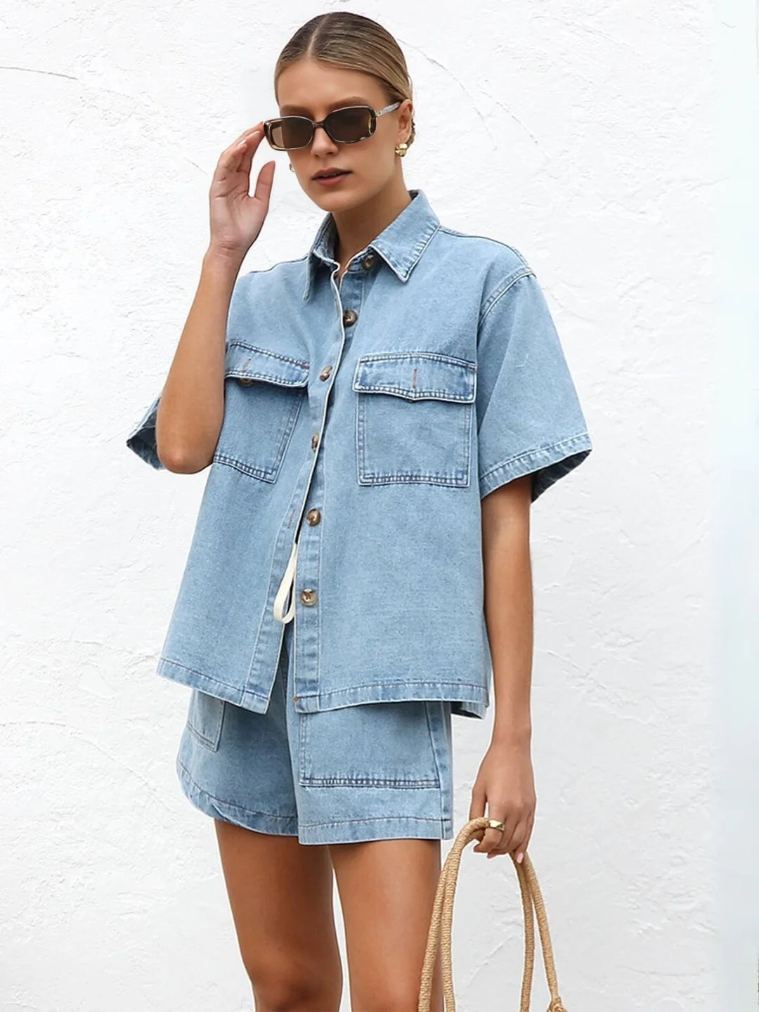 The Sol - Light Blue Short