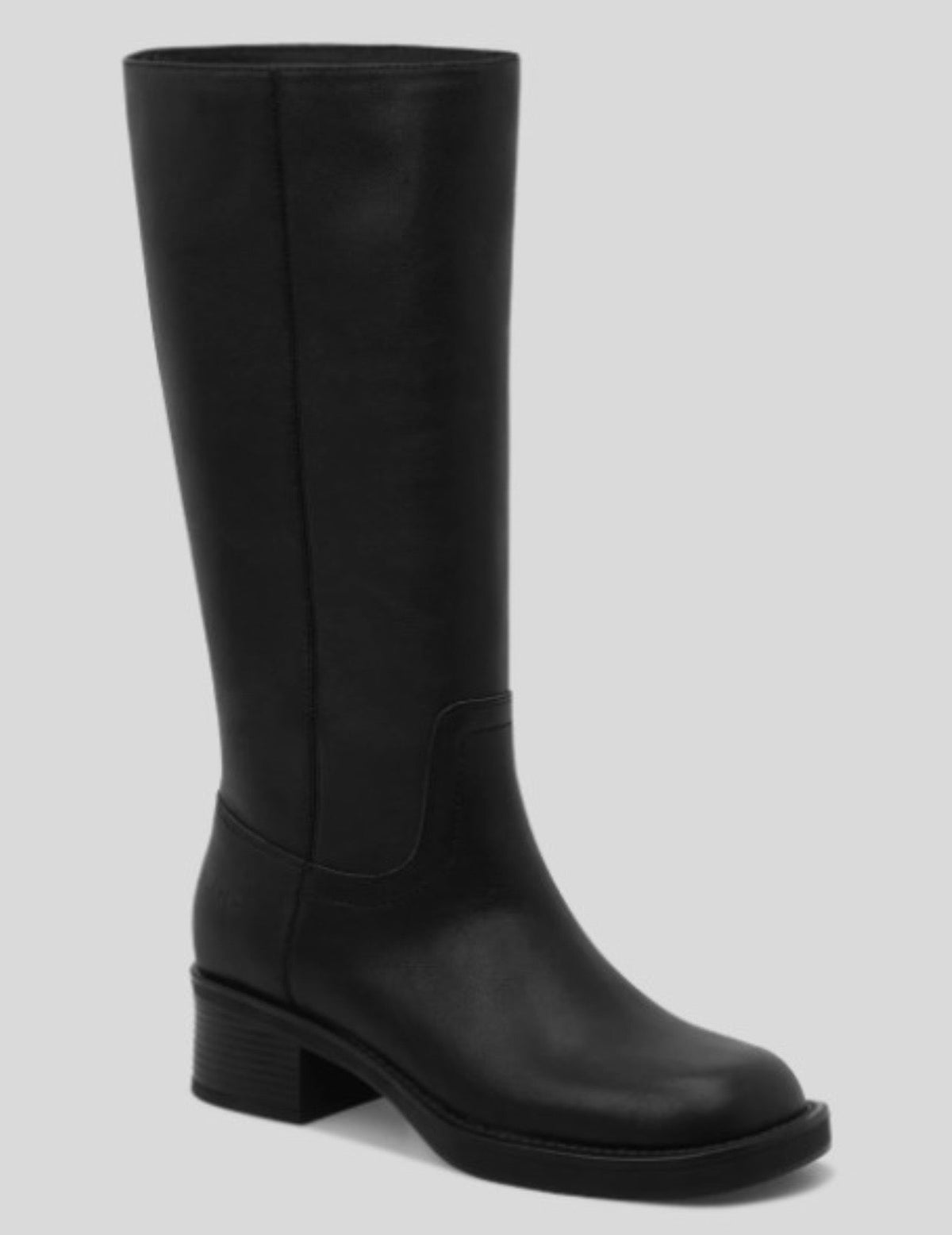 Roc Ridge Black Leather Knee High Boot