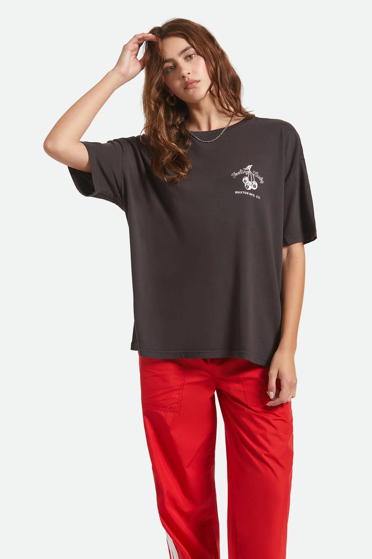 Brixton Feeling Lucky Oversized Boyfriend T-Shirt